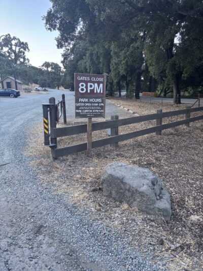 Foothill Staging Area - Sunol, CA