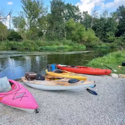 Hoshel Canoe County Park - Three Rivers,