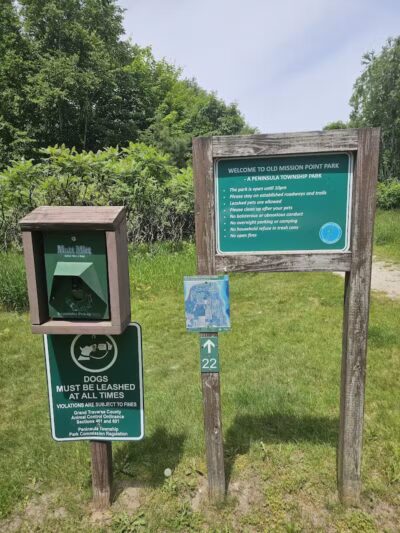 Old Mission Point Park - Ridgewood Trailhead - Traverse City,
