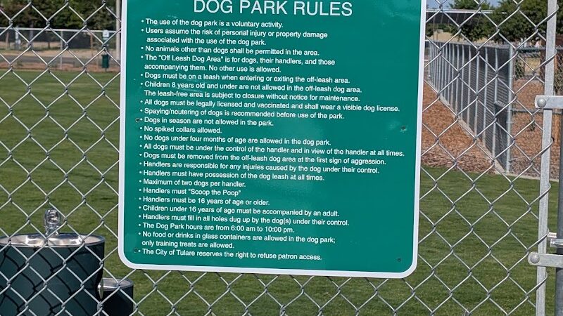 K9 Bane Dog Park - Tulare, CA