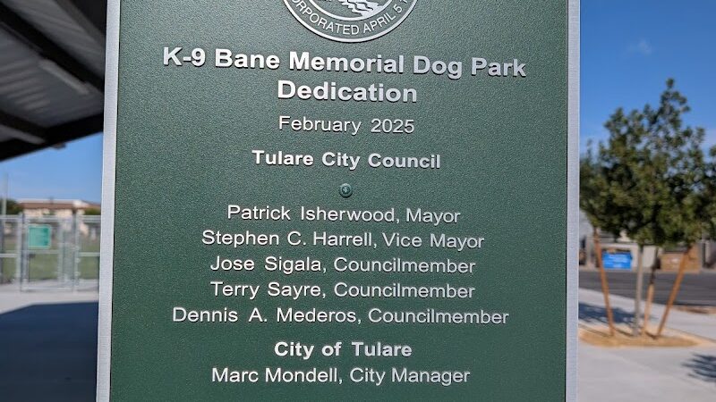K9 Bane Dog Park - Tulare, CA