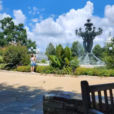 Bartholdi Fountain and Gardens (U.S. Botanic Garden) - Washington,
