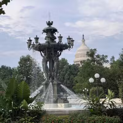 Bartholdi Fountain and Gardens (U.S. Botanic Garden) - Washington,