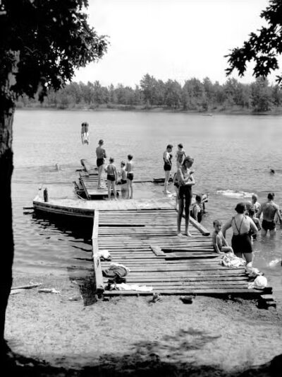 Crystal Lake Swimming Area - Wellston,