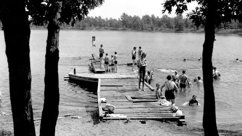 Crystal Lake Swimming Area - Wellston,
