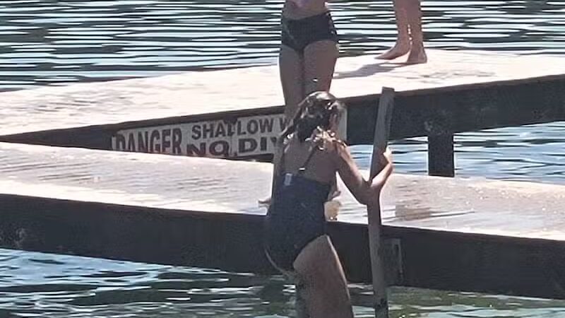 Crystal Lake Swimming Area - Wellston,