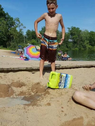 Crystal Lake Swimming Area - Wellston,