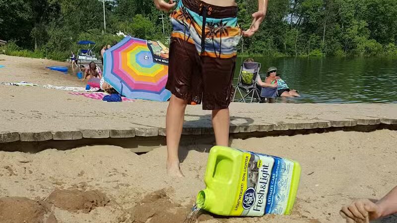 Crystal Lake Swimming Area - Wellston,