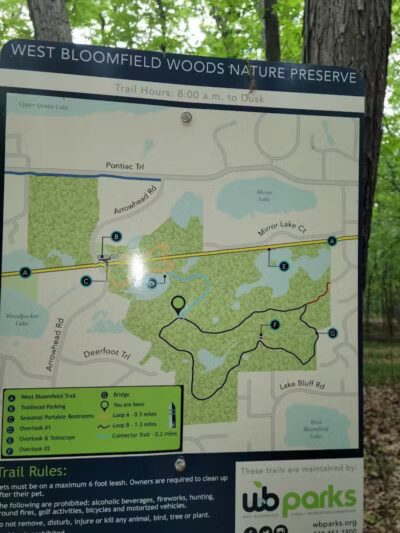 West Bloomfield Woods Nature Preserve - West Bloomfield Township,