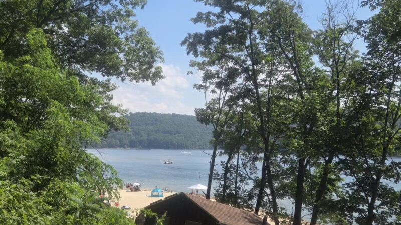 Spillway Recreation Area Beach - Addison, PA
