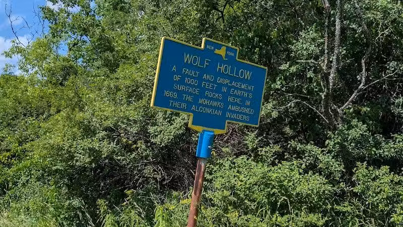 Wolf Hollow Preserve trailhead parking - Amsterdam, NY