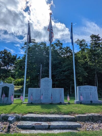 Andover Veterans Monument Park - Andover, CT