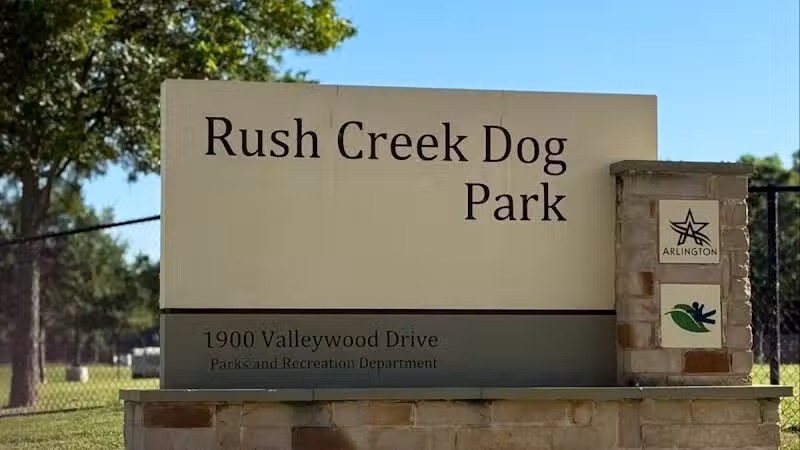 Rush Creek Dog Park #1 - Arlington, TX