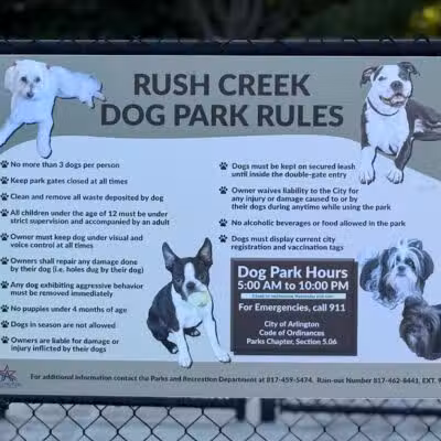 Rush Creek Dog Park #4 - Arlington, TX