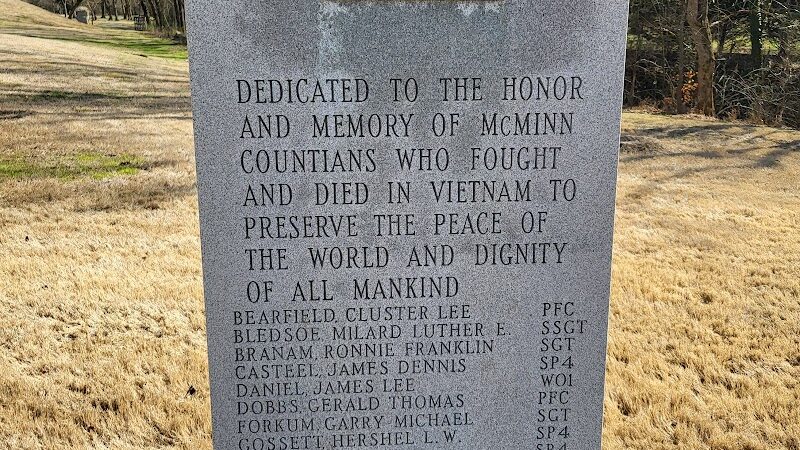 Veteran's Park - Athens, TN