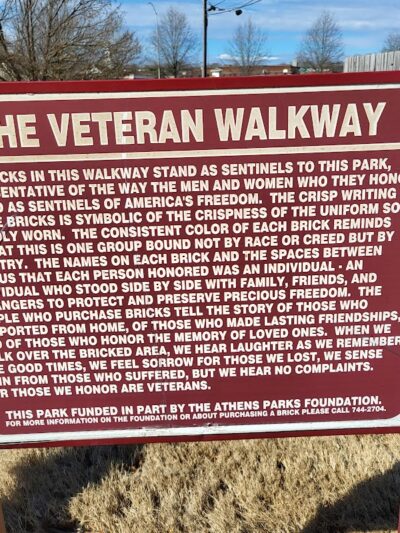 Veteran's Park - Athens, TN