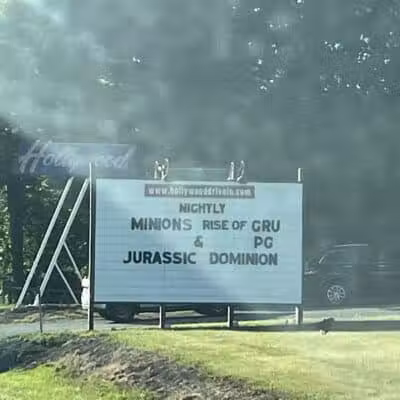Hollywood Drive-In Theatre - Averill Park, NY