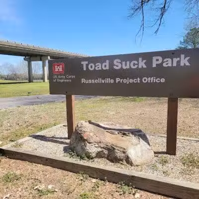 Toad Suck Ferry Damsite Park - Bigelow, AR