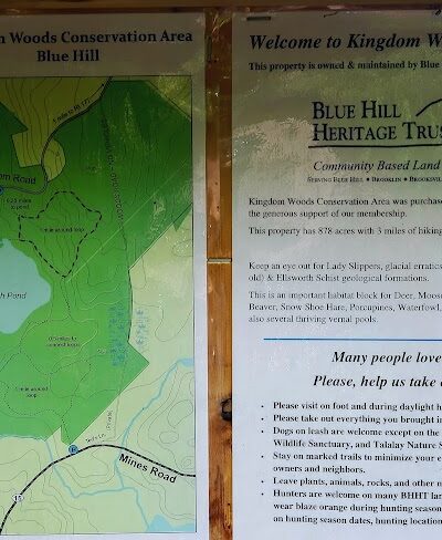Kingdom Woods Conservation Area - Blue Hill Heritage Trust - Blue Hill, ME