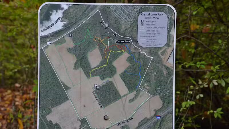 Crystal Lake Hiking Trails - Bordentown, NJ