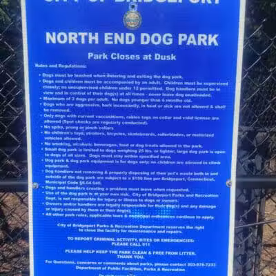 Veteran's Dog Park - Bridgeport, CT