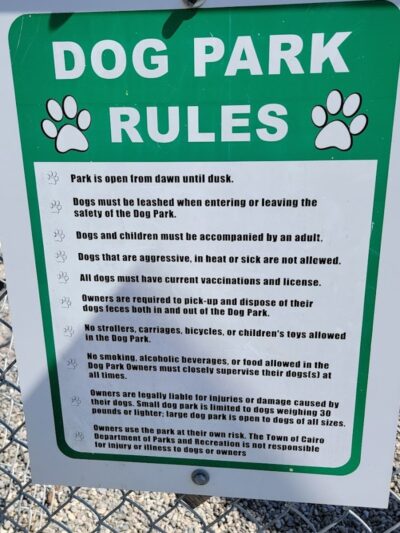 Cairo Dog Park - Cairo, NY