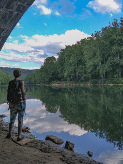 Indian Creek Valley Rail Trail - Champion Trailhead - Champion, PA