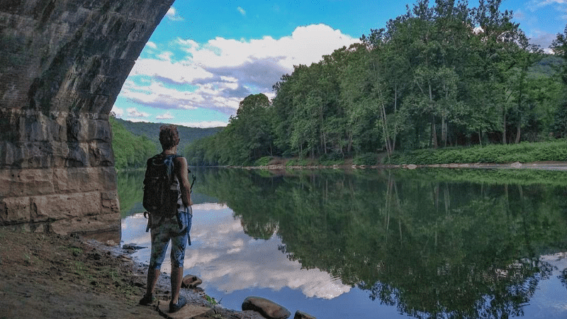 Indian Creek Valley Rail Trail - Champion Trailhead - Champion, PA