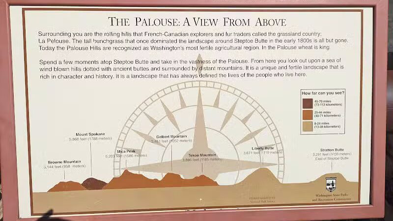 Steptoe Butte State Park Heritage Site - Colfax, WA