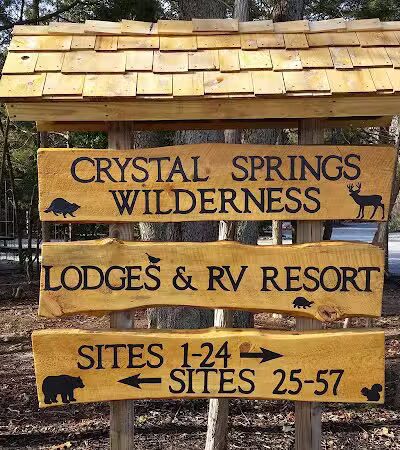 Crystal Springs Wilderness Lodges & RV Resort - Cream Ridge, NJ