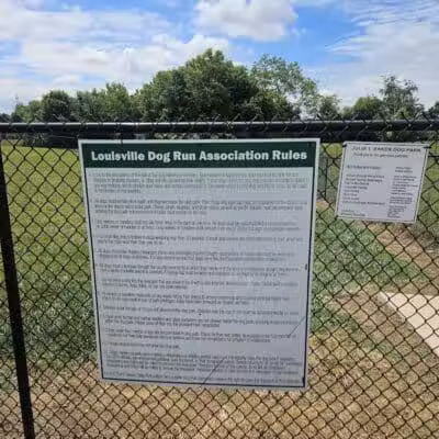 Peggy Baker Park Dog Run - Crestwood, KY