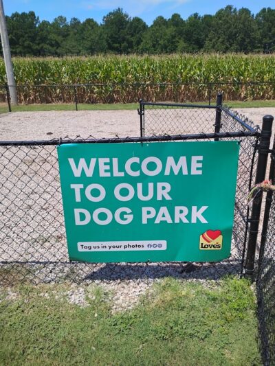 Dog Park at Love’s Travel Stops - Dillon, SC