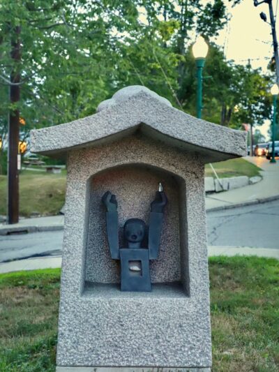 Ellsworths smallest park - Ellsworth, ME