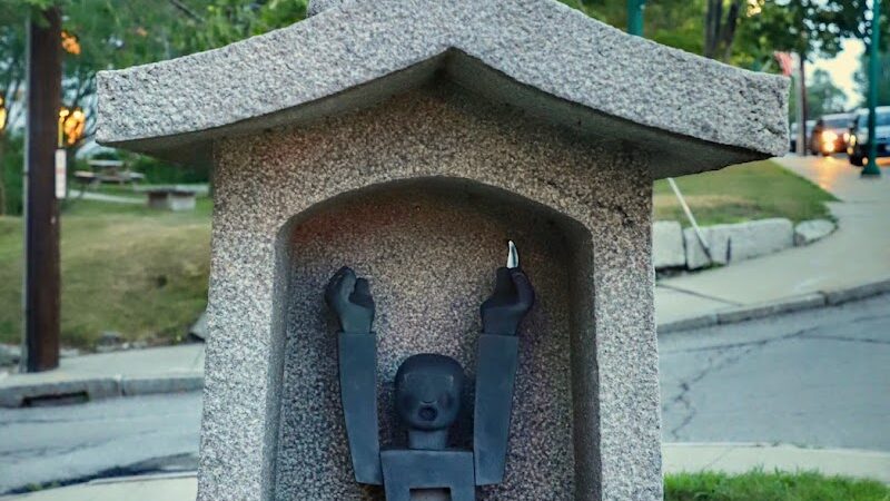 Ellsworths smallest park - Ellsworth, ME