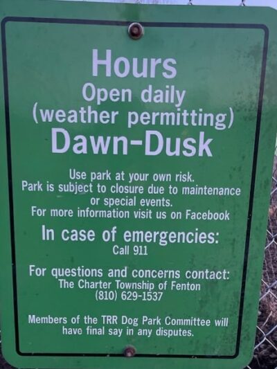 Thompson Road Regional Dog Park - Fenton, MI