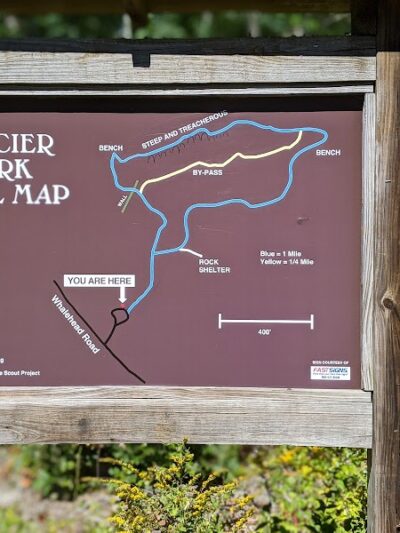 Ledyard Glacial Park - Parking Lot - Gales Ferry, CT