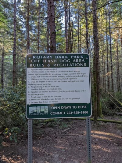 Rotary Bark Park - Gig Harbor, WA