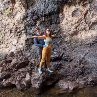 Carney Springs Waterfall - Gold Canyon, AZ