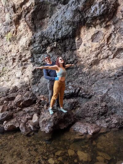 Carney Springs Waterfall - Gold Canyon, AZ