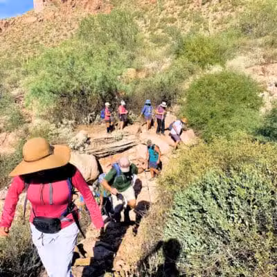 Carney Springs Waterfall - Gold Canyon, AZ