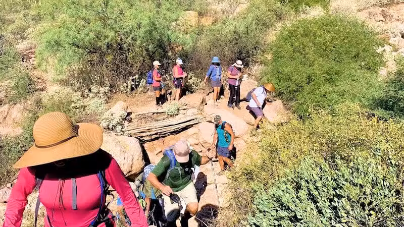 Carney Springs Waterfall - Gold Canyon, AZ