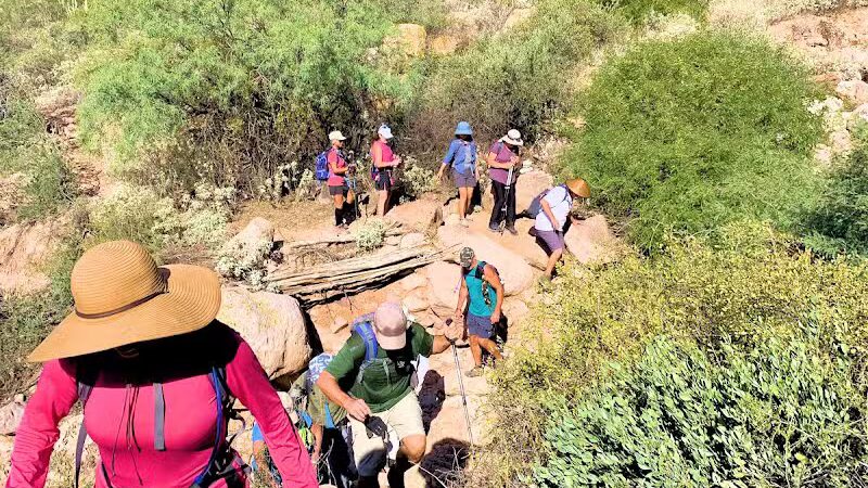 Carney Springs Waterfall - Gold Canyon, AZ