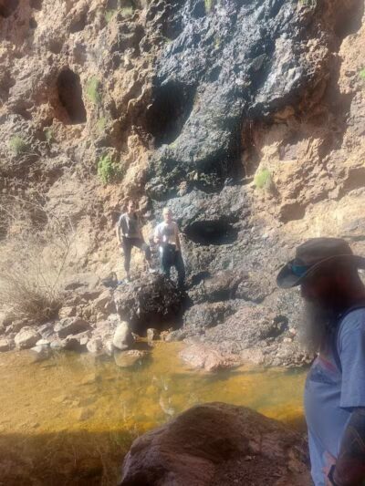 Carney Springs Waterfall - Gold Canyon, AZ