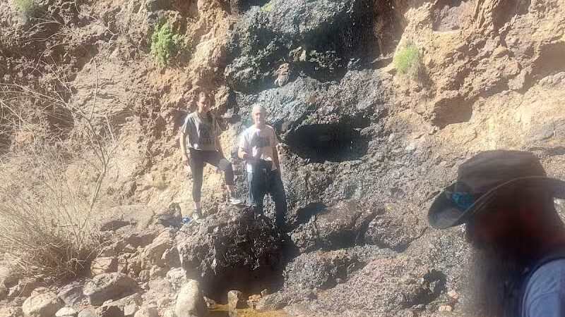 Carney Springs Waterfall - Gold Canyon, AZ