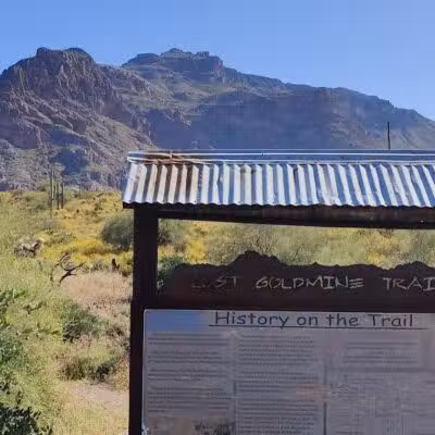 Hieroglyphic Trailhead - Gold Canyon, AZ