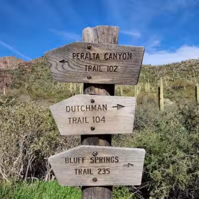 Peralta Trailhead - Gold Canyon, AZ