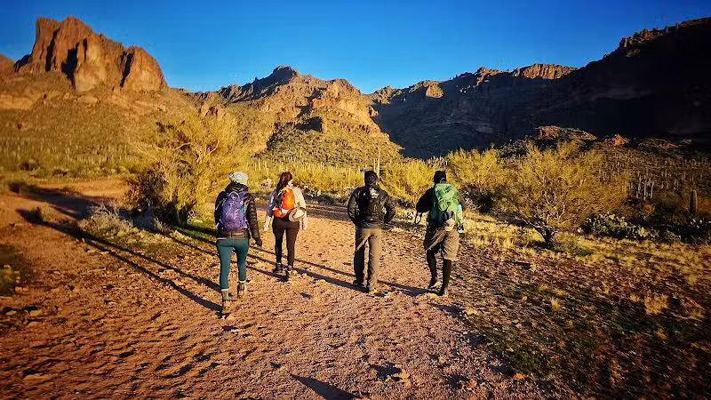Carney Springs Trailhead - Gold Canyon, AZ