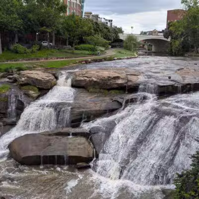 Falls Park on the Reedy - Greenville, SC