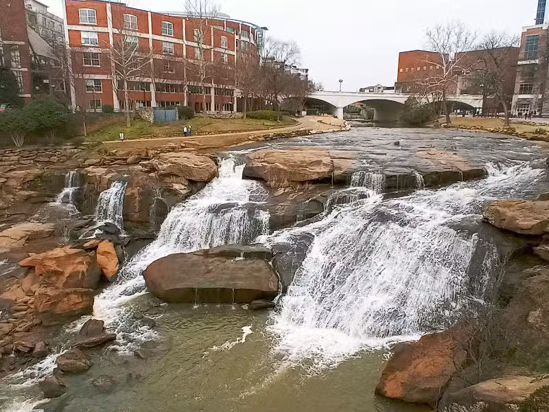 Falls Park on the Reedy - Greenville, SC
