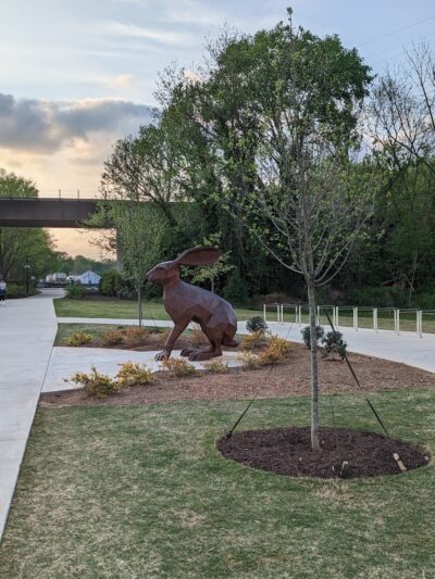 Swamp Rabbit trail - Greenville, SC